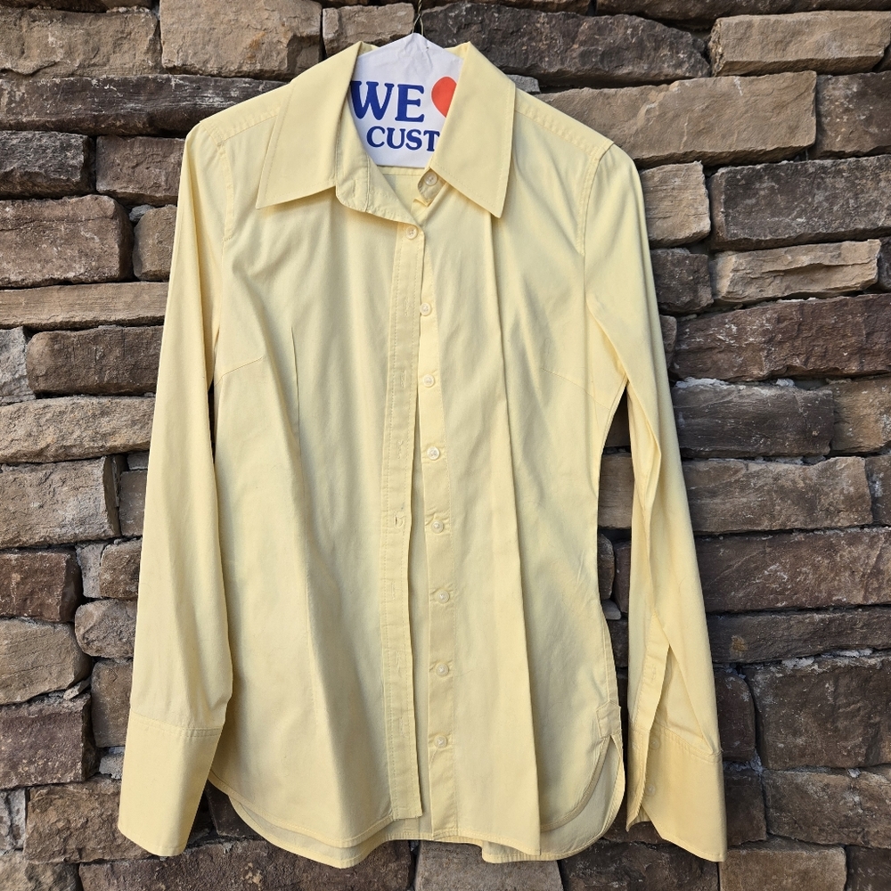 Yellow Button Down